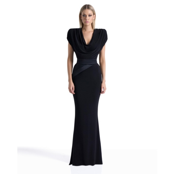Zhivago Black Maxi Dress